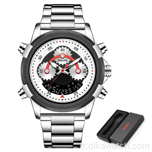 Montre Digitale SMAEL 8042 Montre de Sport Homme Alarme